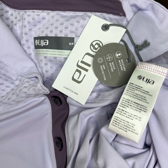 Lija Style Keen Athletic Polo in Purple - Picture 6 of 8